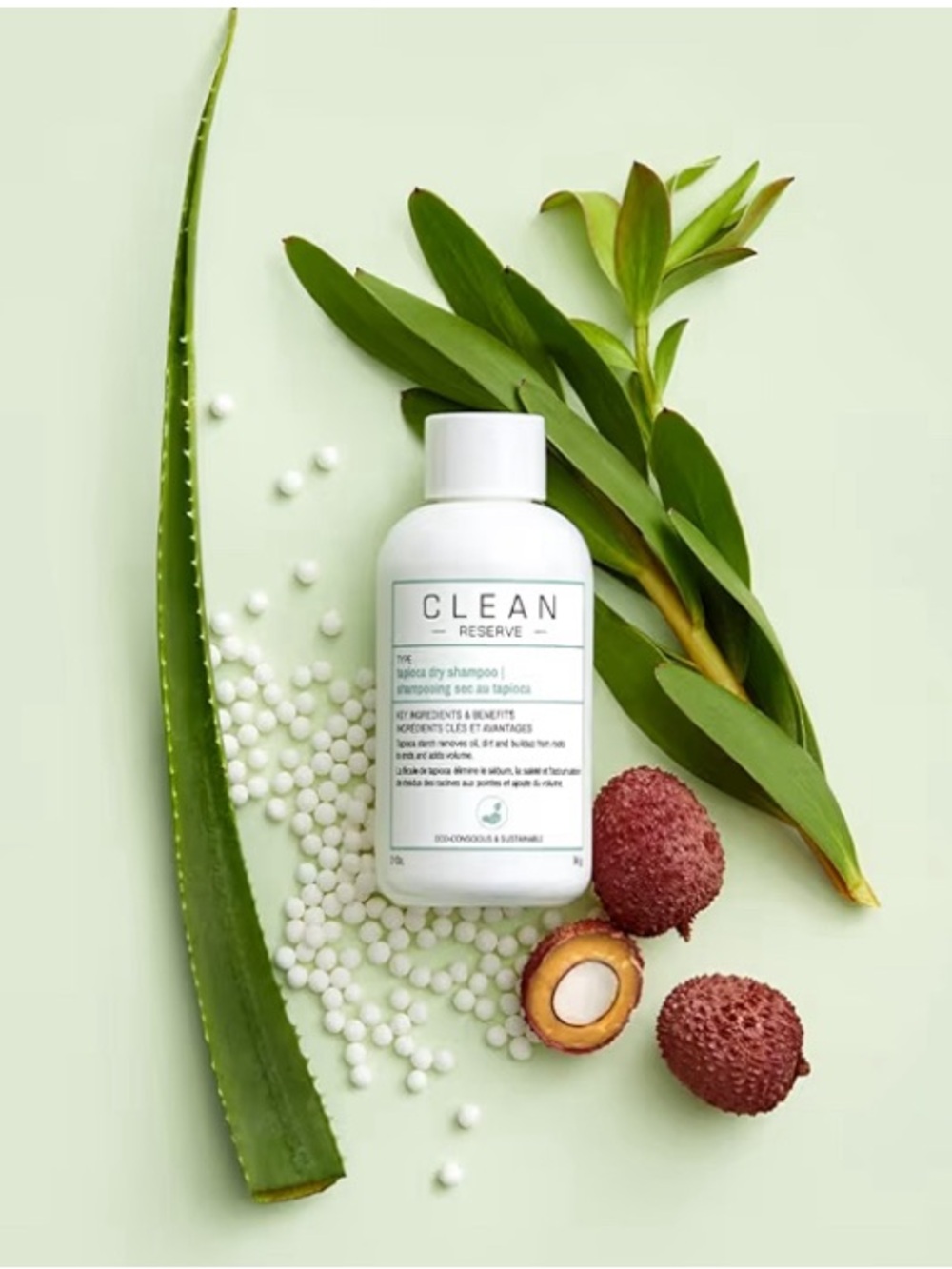 CLEAN RESERVE Tapioca Dry Shampoo for All Hair Types Brand New 2 Oz